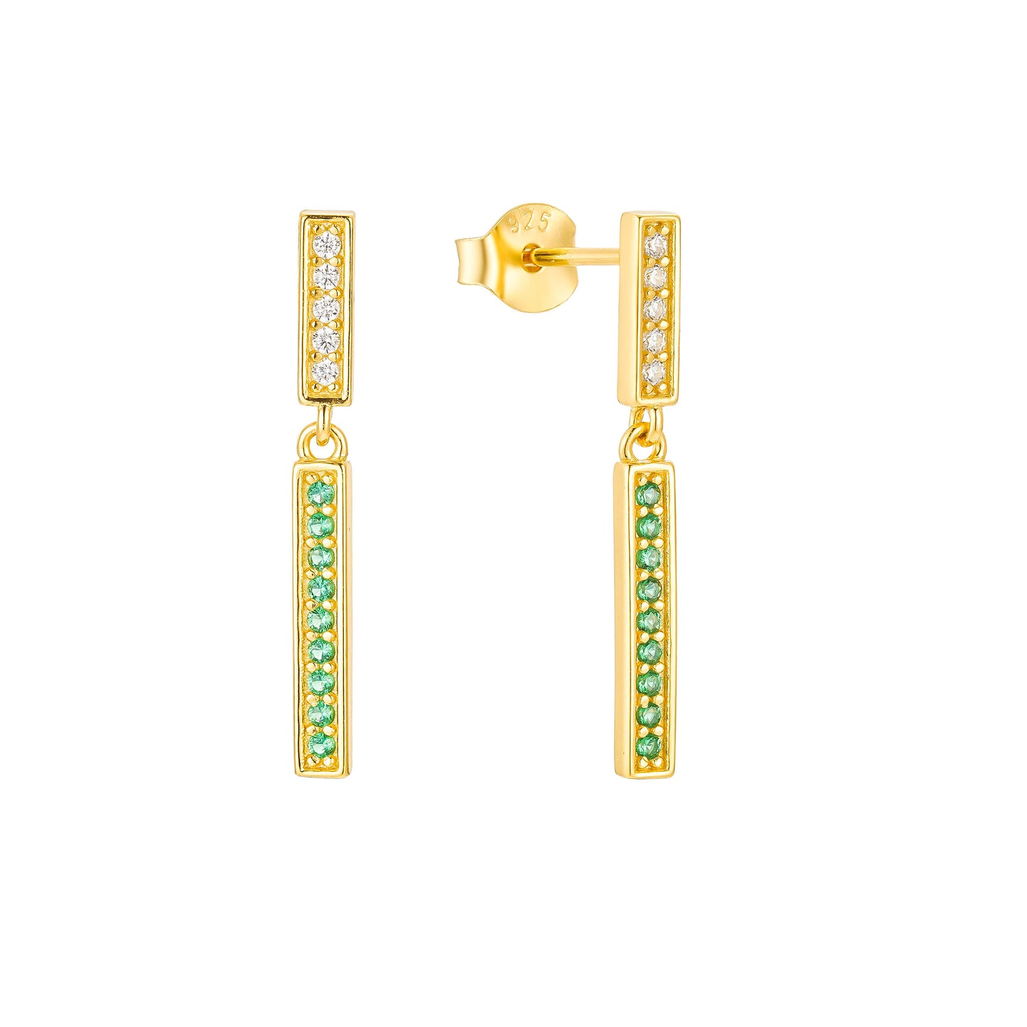 BOUCLES D'OREILLES GREEN RIVER